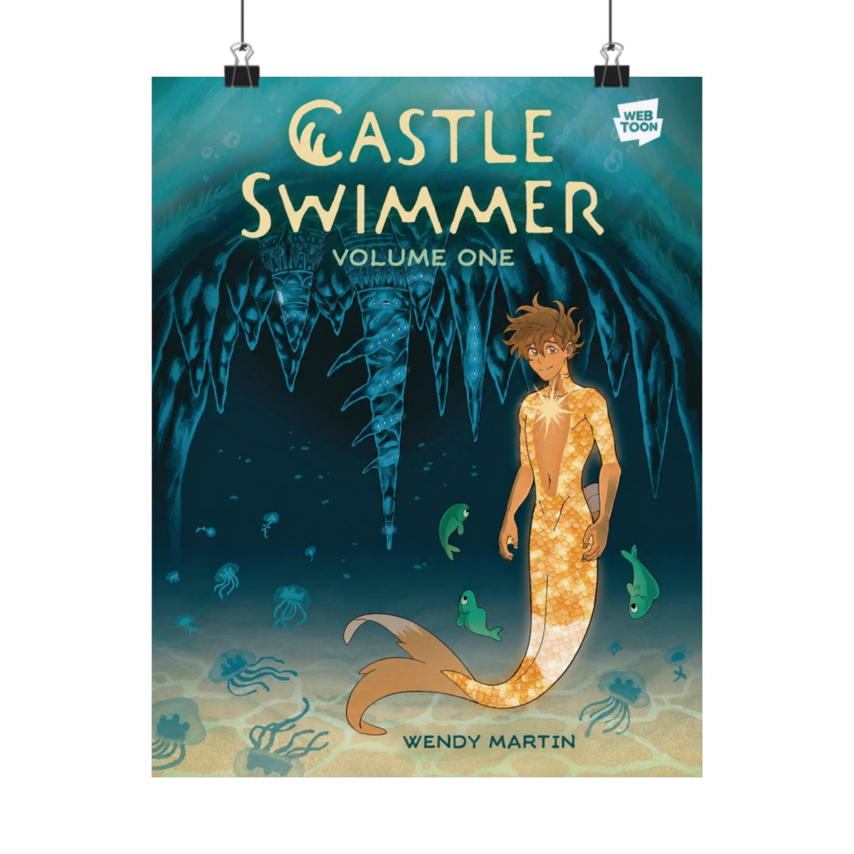 CASTLE SWIMMER GN VOL 01 Plus Bonus Artist Print - alternate angle 4, merchandise